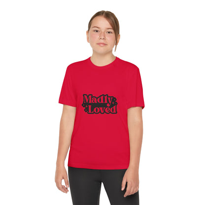 Madly Loved -Youth Competitor Tee - Stylish Comfort for Kids