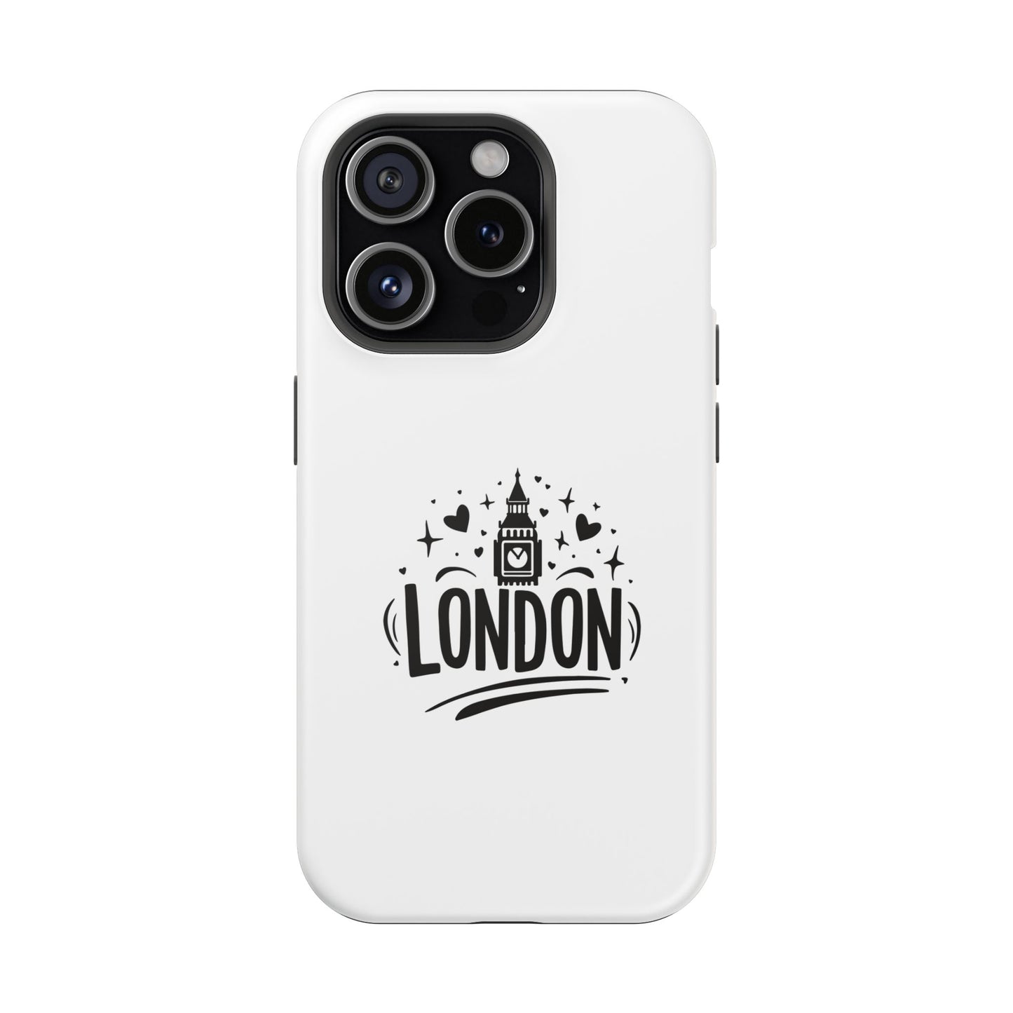 Stylish Magnetic Phone Case with London Design, Travel Gift, Unique Protection, Customizable Accessories, Phone Cover, Modern Tech