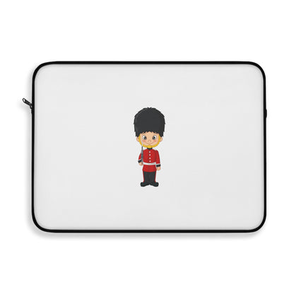 Quirky Soldier Laptop Sleeve | Cute Computer Case for Kids, Fun Gift for Students, Personalized Tech Accessory
