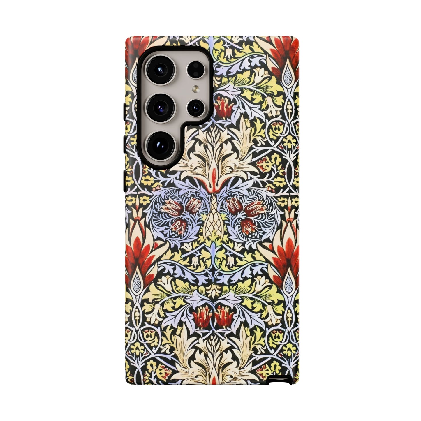 Stylish Phone Case - Floral Design, Tough Cases, Gift for Her, Phone Accessories, Trendy Tech, Unique Cell Phone Cover