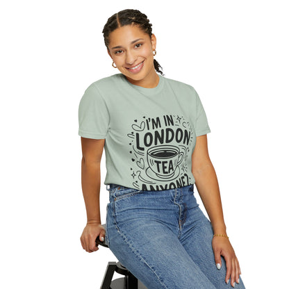 Unisex Garment-Dyed T-shirt - London's Nostalgic Tea