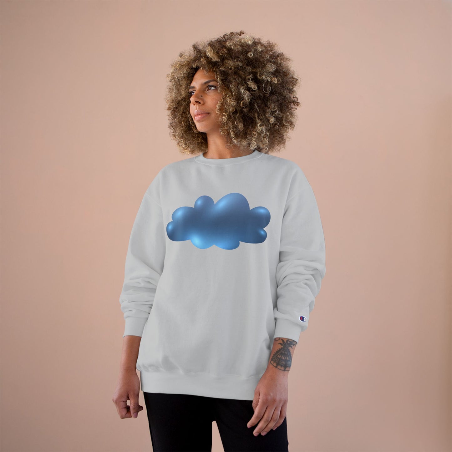 Champion Sweatshirt - Serene Cloudscape
