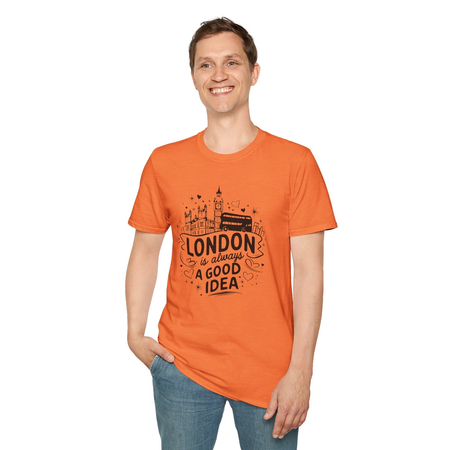 Unisex Softstyle T-Shirt Cozy - London is Always a good idea
