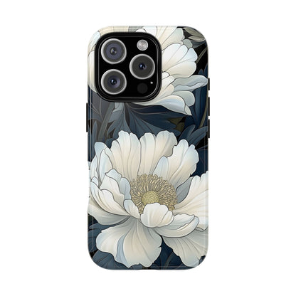 Elegant Floral Phone Case, Floral iPhone Cover, Flower Art Phone Case, Eco-Friendly Mobile Protection, Tough & Stylish Phone Case