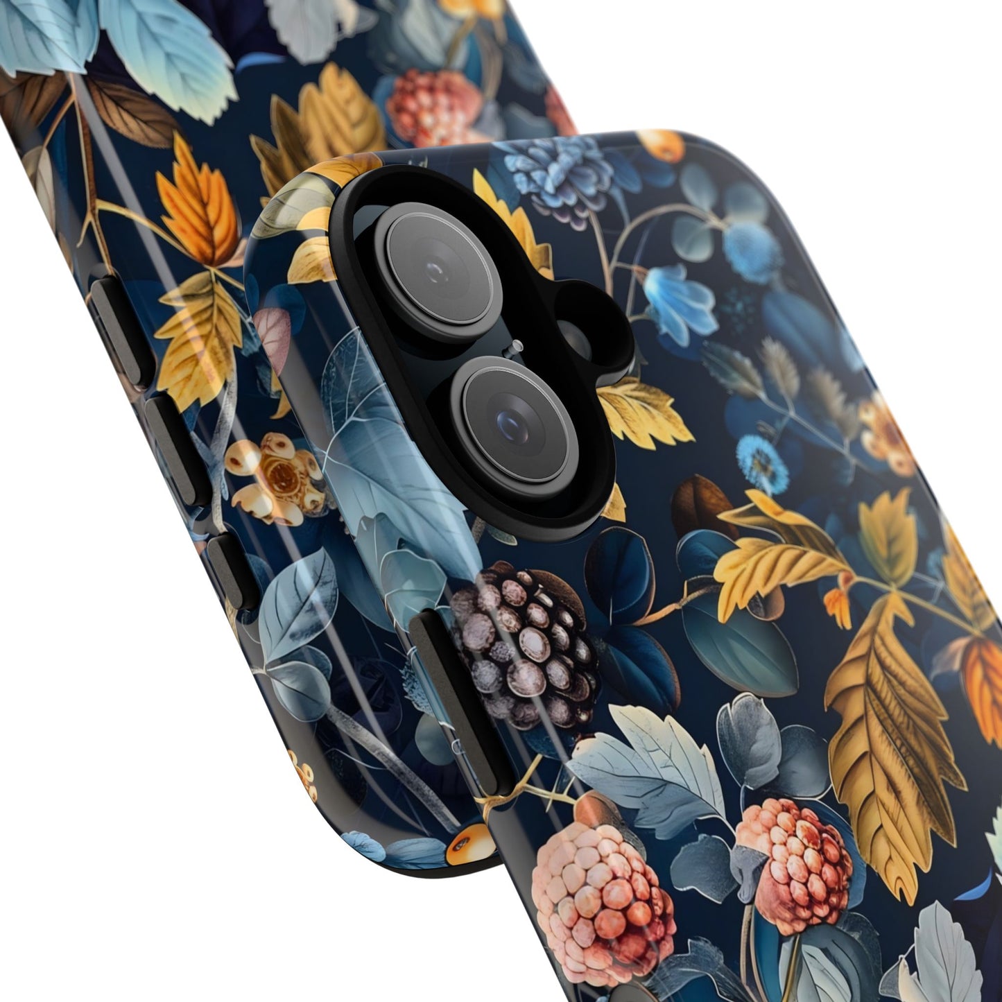 Floral iPhone Case, Tough Phone Cover, Nature-inspired Accessory, Gift for Her, Trendy Protection Case