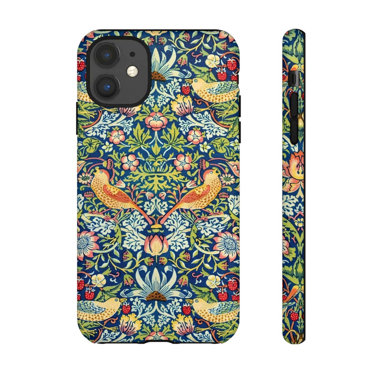 Floral Phone Case | Tough Cases, Stylish Protection, Unique Gift, Eco-Friendly, Floral Pattern, Bird Design