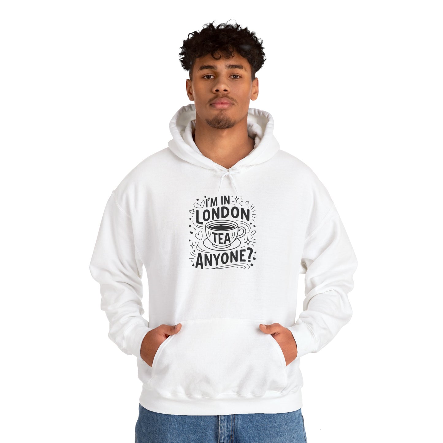 Unisex Heavy Blend™ Hooded Sweatshirt - Trendy Tea Anyone
