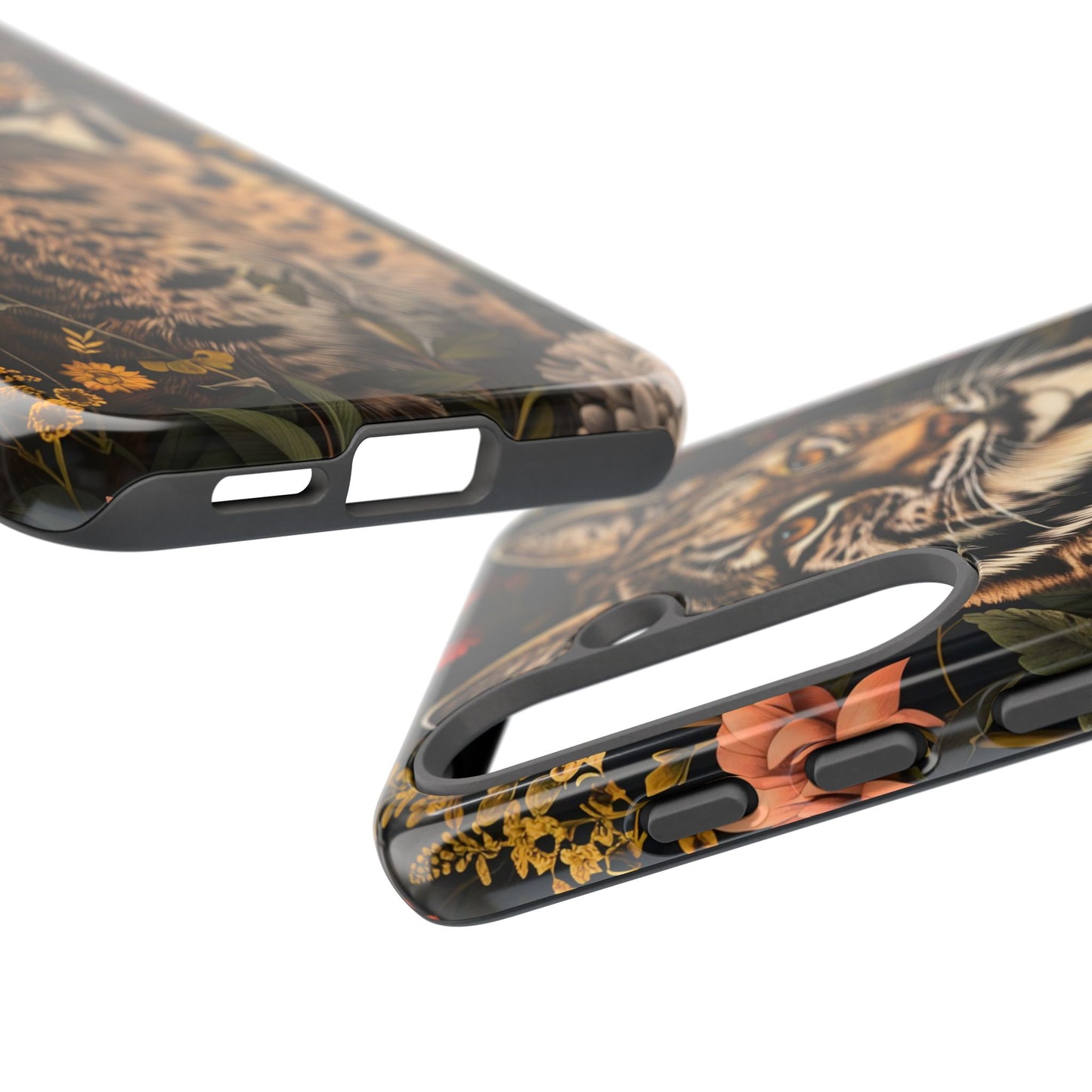 Wildlife Phone Case with Lynx Design, Tough Cases, Animal Lovers Gift, Nature Inspired Accessories, Unique Tech Protection