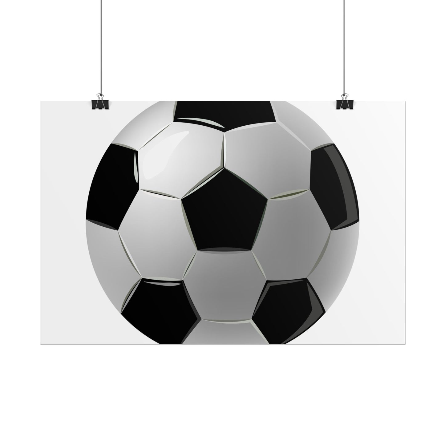 Soccer-Themed Rolled Posters | Perfect for Sports Decor, Game Room, Youth Birthdays, Gifts for Soccer Fans, Wall Art