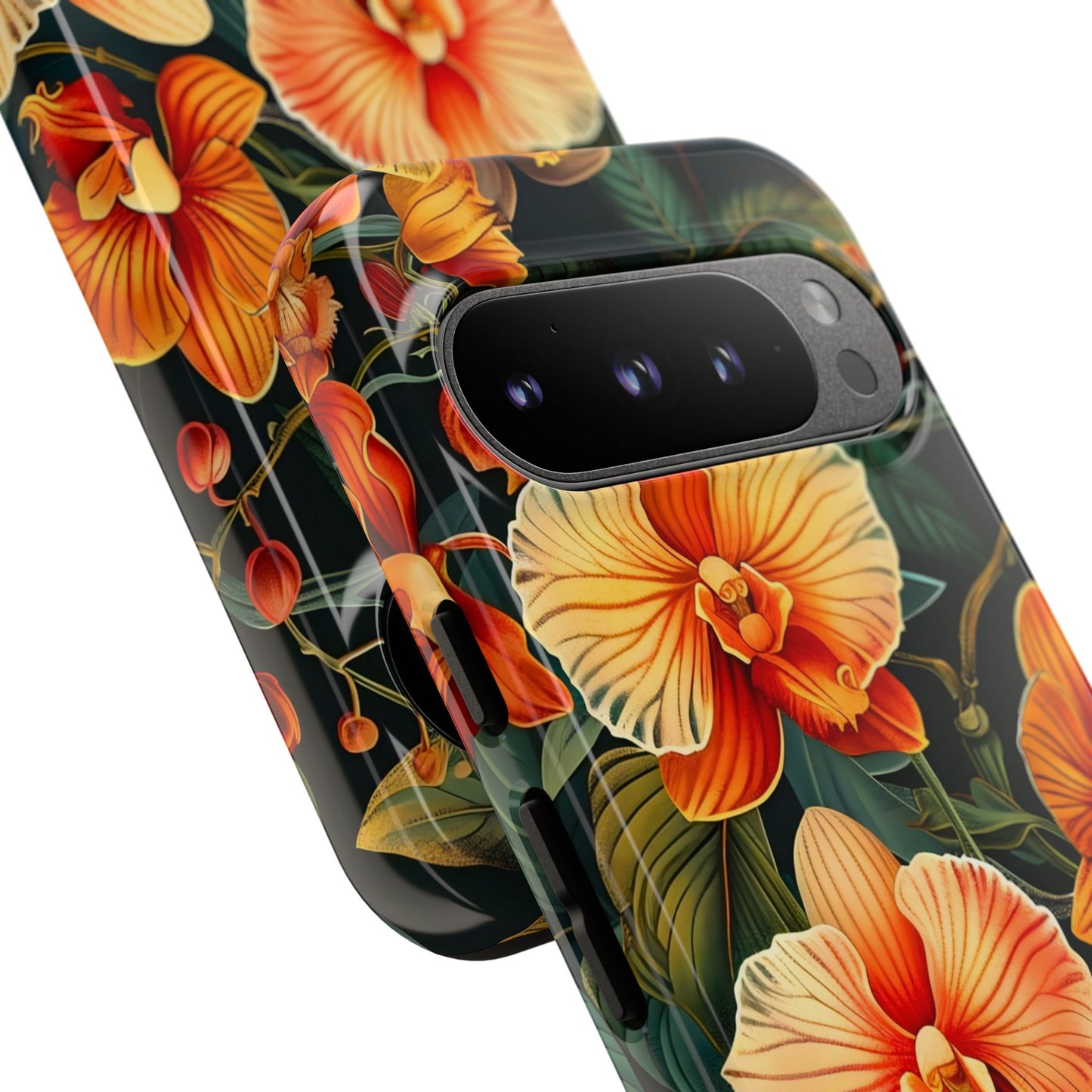 Floral Phone Case - Tough Cases, Protective Cover, Gift for Her, Smartphone Accessory, Floral Design, Nature-Inspired