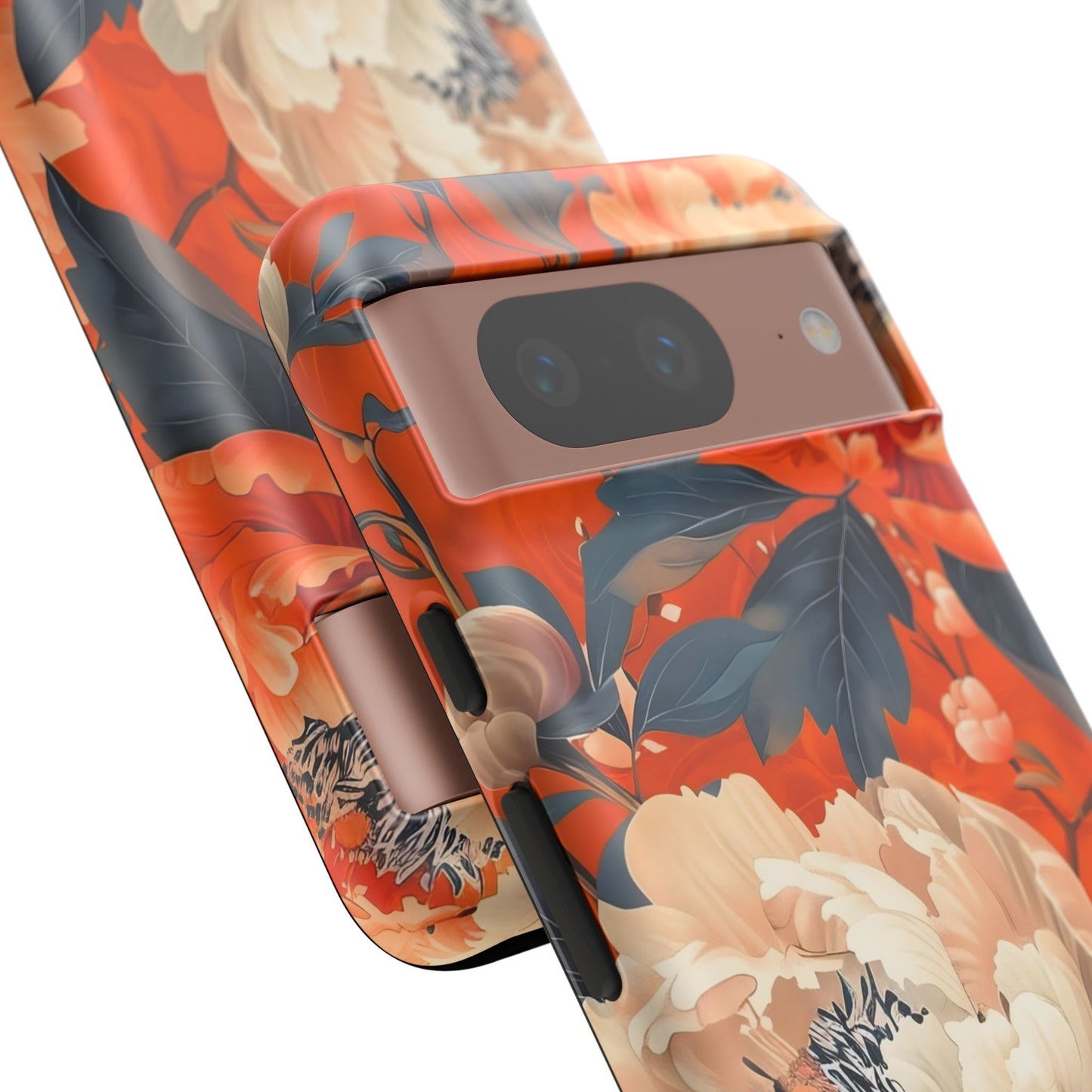 Floral Tough Case, Durable Floral Phone Case, Stylish Protection Case, Gift for Her, Spring Accessories, Mother’s Day Gift