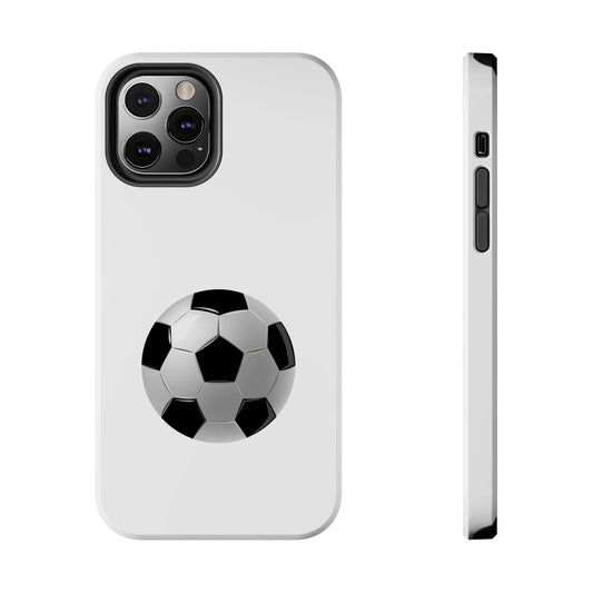 Soccer Ball Phone Case - Durable Tough Protector, Sports Lover Gift, Football Case, Custom Phone Cover, Gift for Him/Her