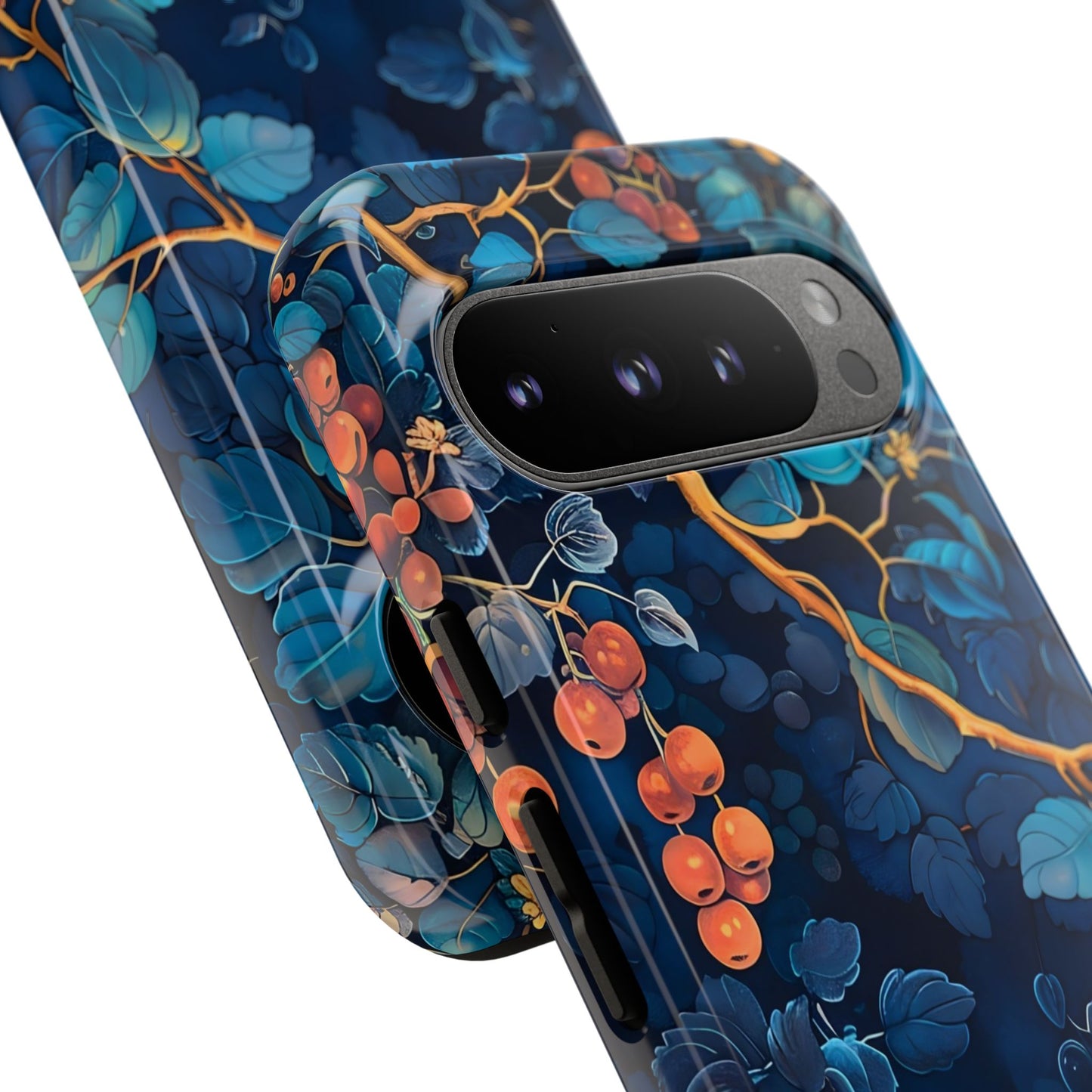Artistic Phone Case with Floral Design, Tough Cases for iPhone, Nature-Inspired Accessory, Unique Gift for Her, Protective Cover