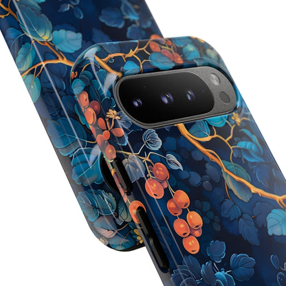Artistic Phone Case with Floral Design, Tough Cases for iPhone, Nature-Inspired Accessory, Unique Gift for Her, Protective Cover