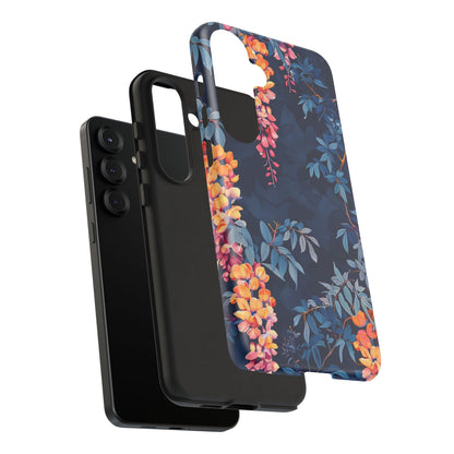Floral iPhone Case, Tough Phone Cover, Gift for Her, Nature Lover Accessory, Spring Decor, Unique Floral Design