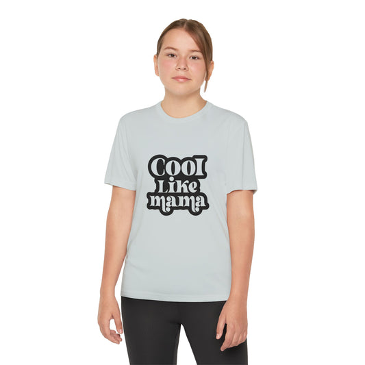 Cool Like Mama -Youth Tee - Trendy Graphic Shirt for Kids