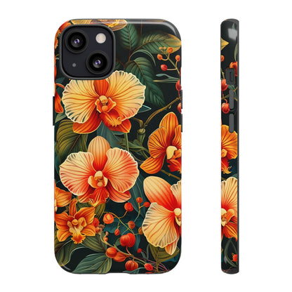 Floral Phone Case - Tough Cases, Protective Cover, Gift for Her, Smartphone Accessory, Floral Design, Nature-Inspired