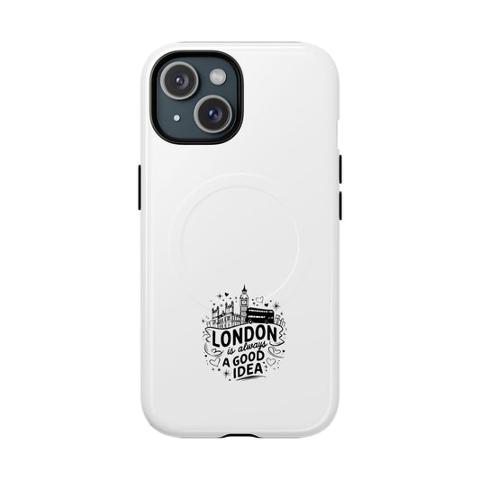 Tough Magnetic Phone Cases - London Is Always A Good Idea, Custom Phone Covers, Travel Gifts, Modern Phone Cases, Durable Cases, [...]