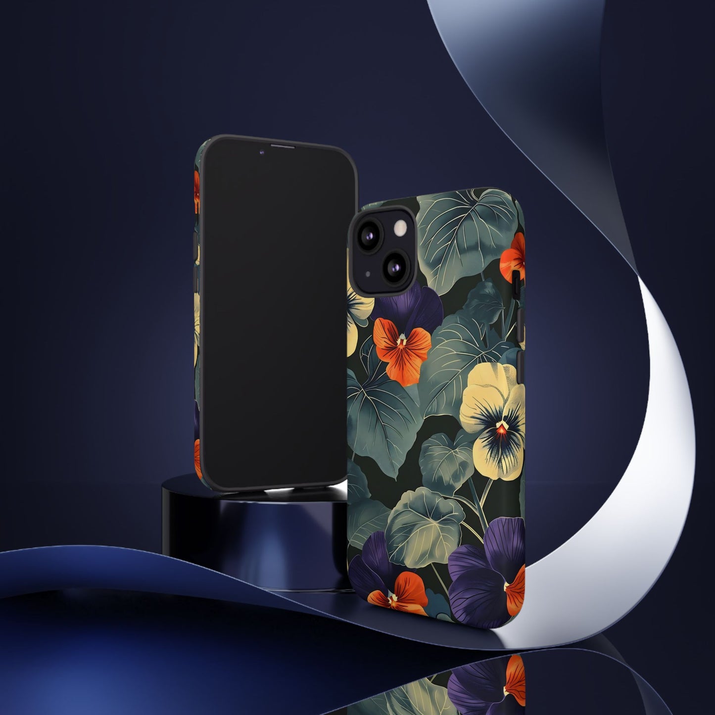 Tough Cases Floral iPhone Case, Tough Phone Cover, Stylish Floral Design, Gift for Her, Summer Vibe, Durable Protective Case