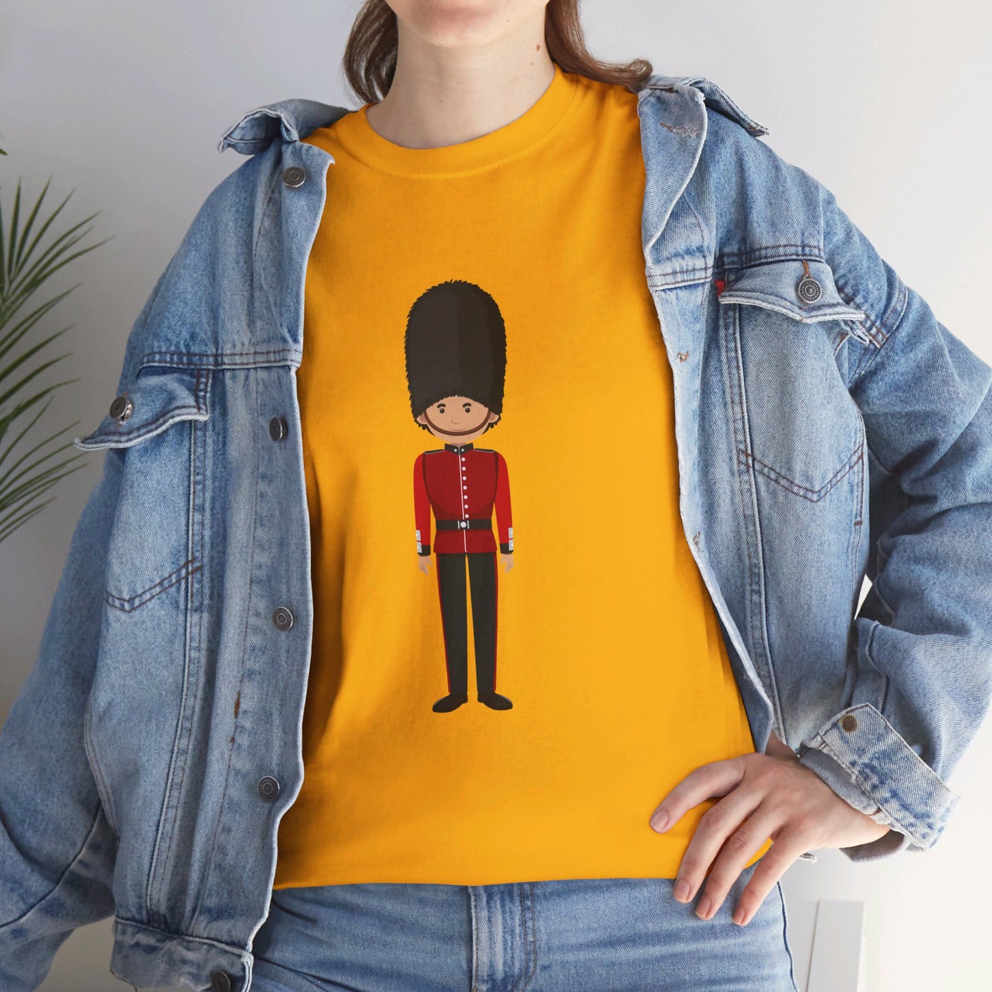 Red Jacket - Bodmin Keep Cornwall's Army Museum Classic Unisex Heavy Cotton Tee