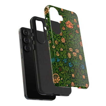 Crimson Leaf Whirl – Phone Case - Tough Cases