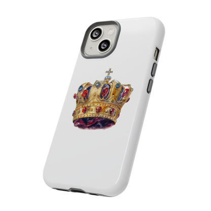 Royal Crown Phone Case | Tough Phone Cases, Stylish Accessories, Gift for Her, Birthday Present, Royalty Vibe