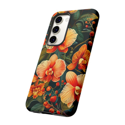 Floral Phone Case - Tough Cases, Protective Cover, Gift for Her, Smartphone Accessory, Floral Design, Nature-Inspired