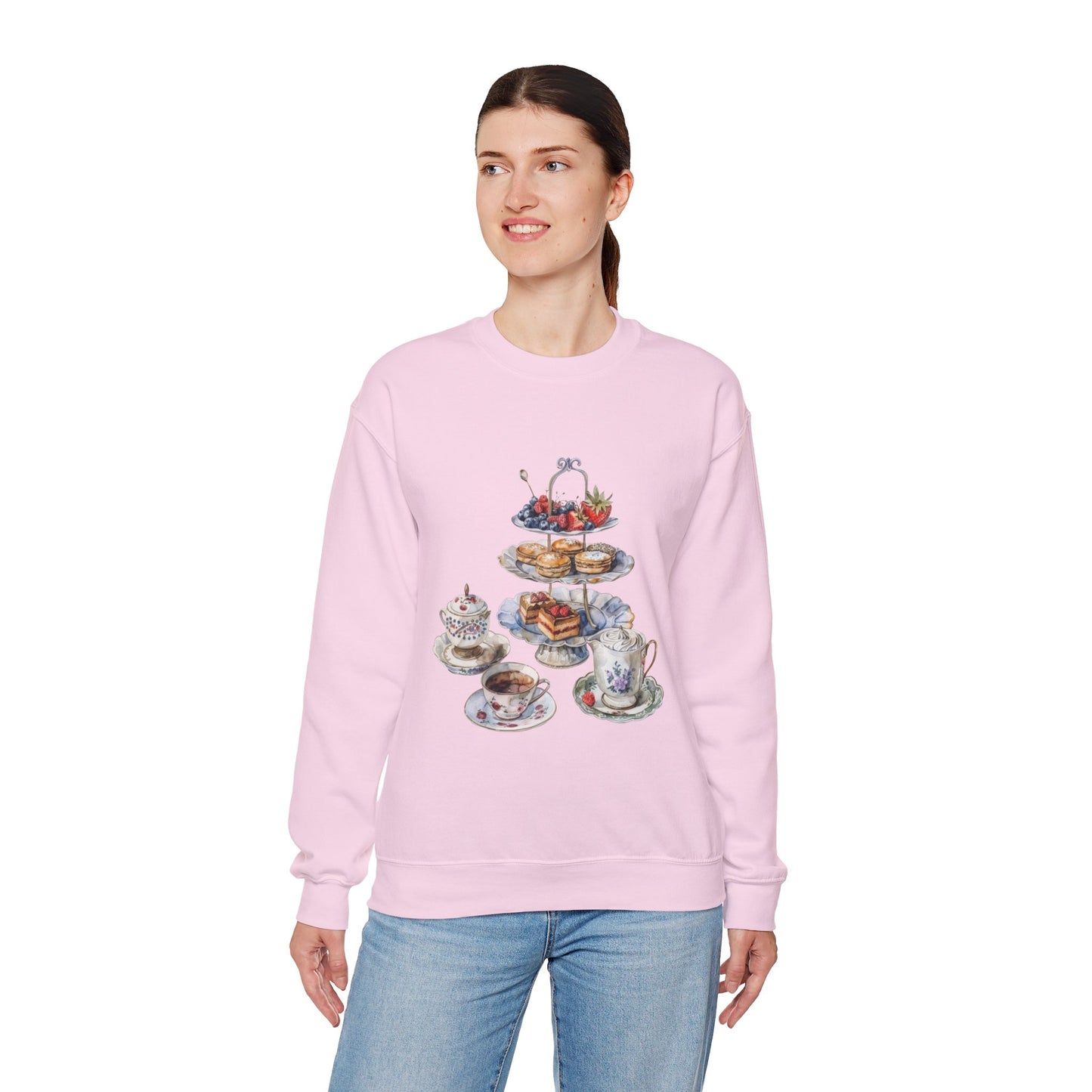 Unisex Heavy Blend™ Crewneck Sweatshirt - Pomp and Plate - Traditional Royal British Meals