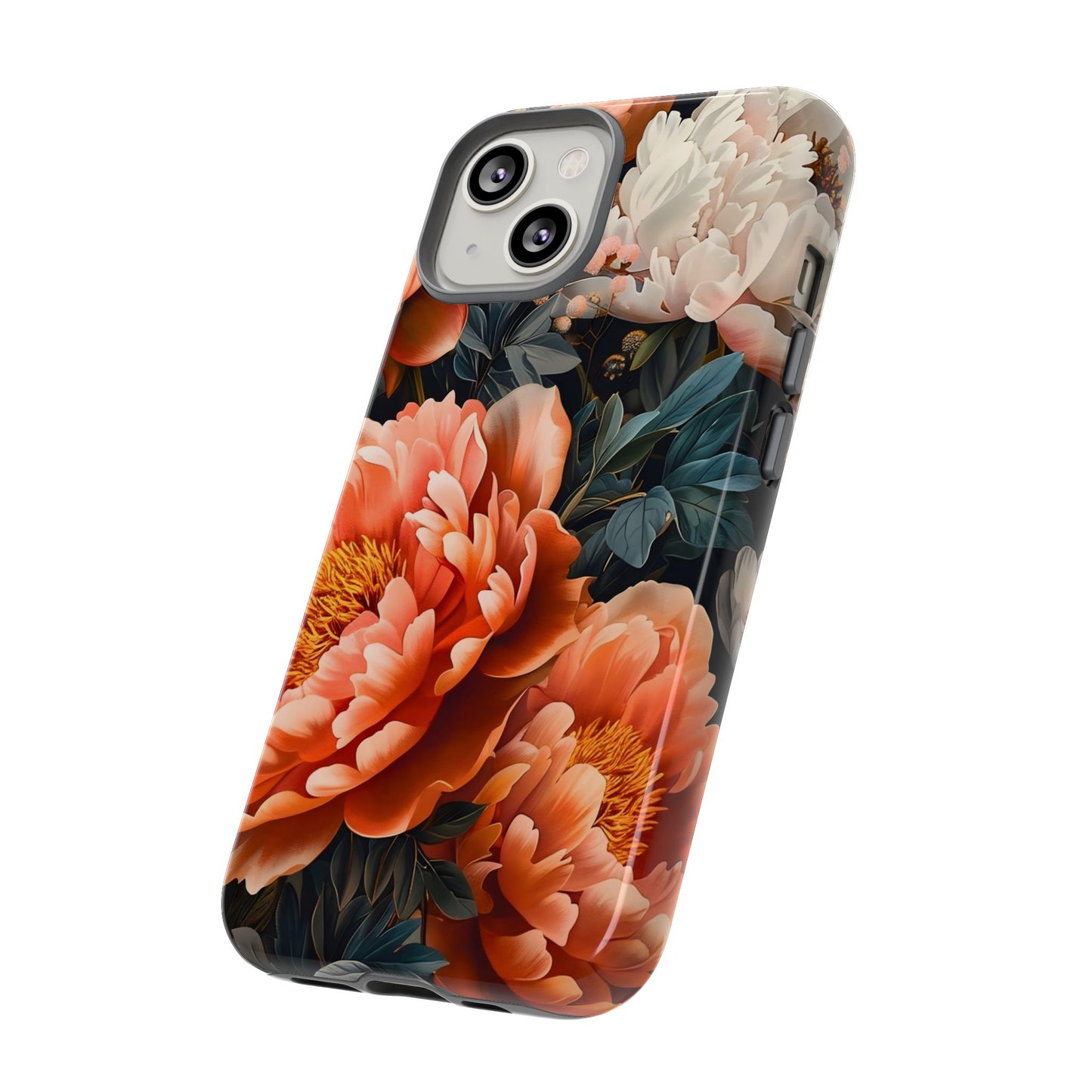 Floral Phone Case - Tough Cases, Durable Cover, Flower Design, Unique Gift, Phone Accessories