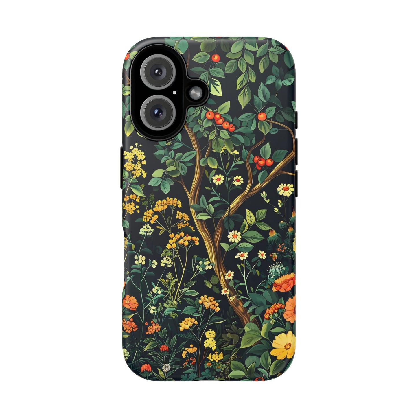 Floral Phone Case - Tough Cases, Colorful Nature Design, Gift for Flower Lovers, Phone Accessory, Unique Cell Phone Cover