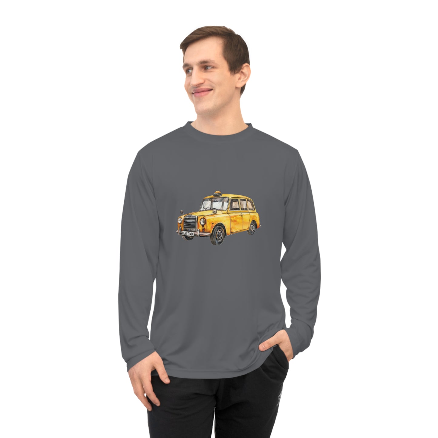 Unisex Performance Long Sleeve Shirt - Classic Elegance and Timeless Style - British Vintage Car
