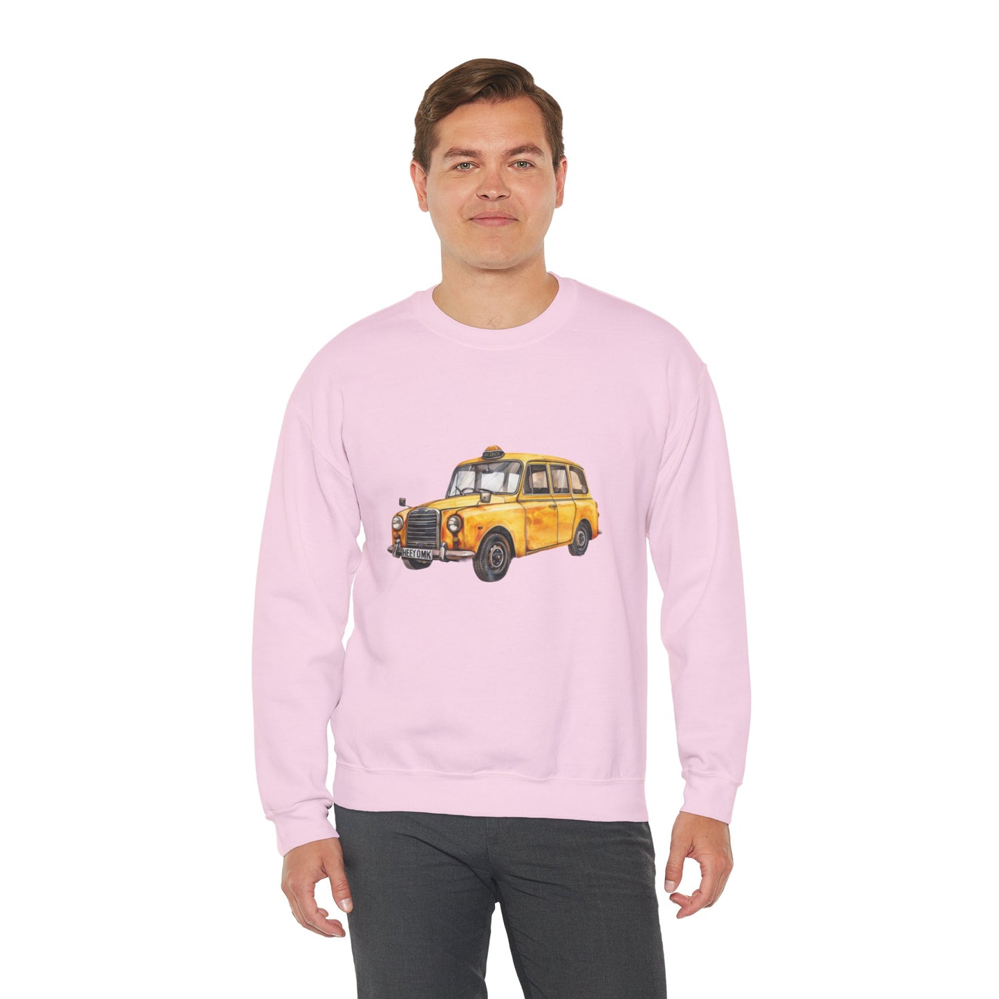 Unisex Heavy Blend™ Crewneck Sweatshirt Classy - British Vintage Car