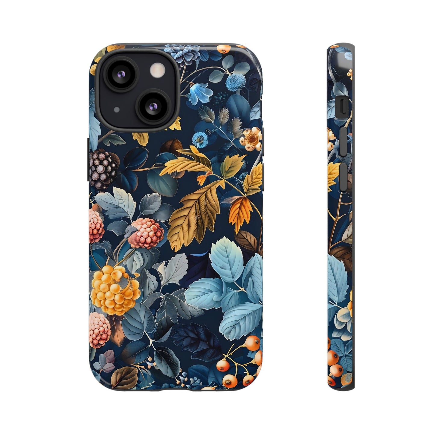 Floral iPhone Case, Tough Phone Cover, Nature-inspired Accessory, Gift for Her, Trendy Protection Case