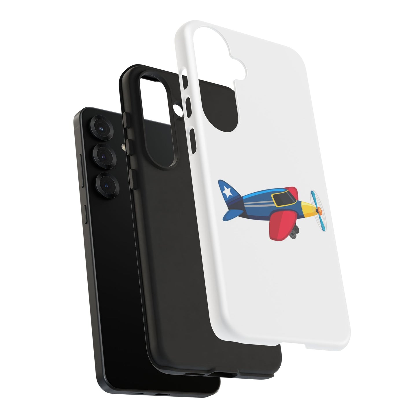 Colorful Airplane Phone Case - Tough and Stylish Protection for Aviation Enthusiasts