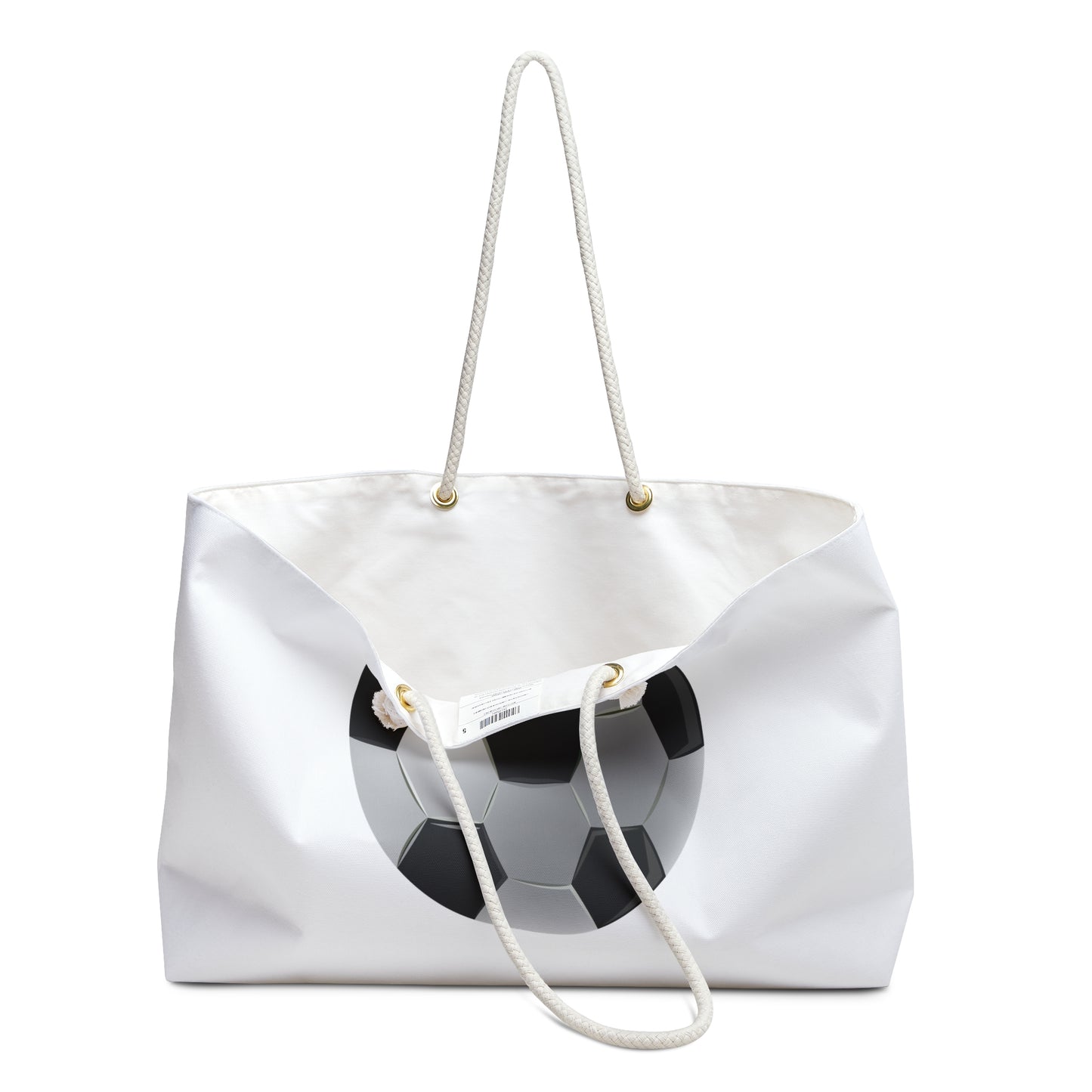 Soccer Weekender Bag - Perfect for Game Day, Travel, Sports Enthusiasts, Beach Trips, Gift for Athletes, Soccer Lovers