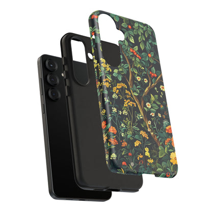 Floral Phone Case - Tough Cases, Colorful Nature Design, Gift for Flower Lovers, Phone Accessory, Unique Cell Phone Cover