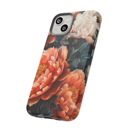 Floral Phone Case - Tough Cases, Durable Cover, Flower Design, Unique Gift, Phone Accessories