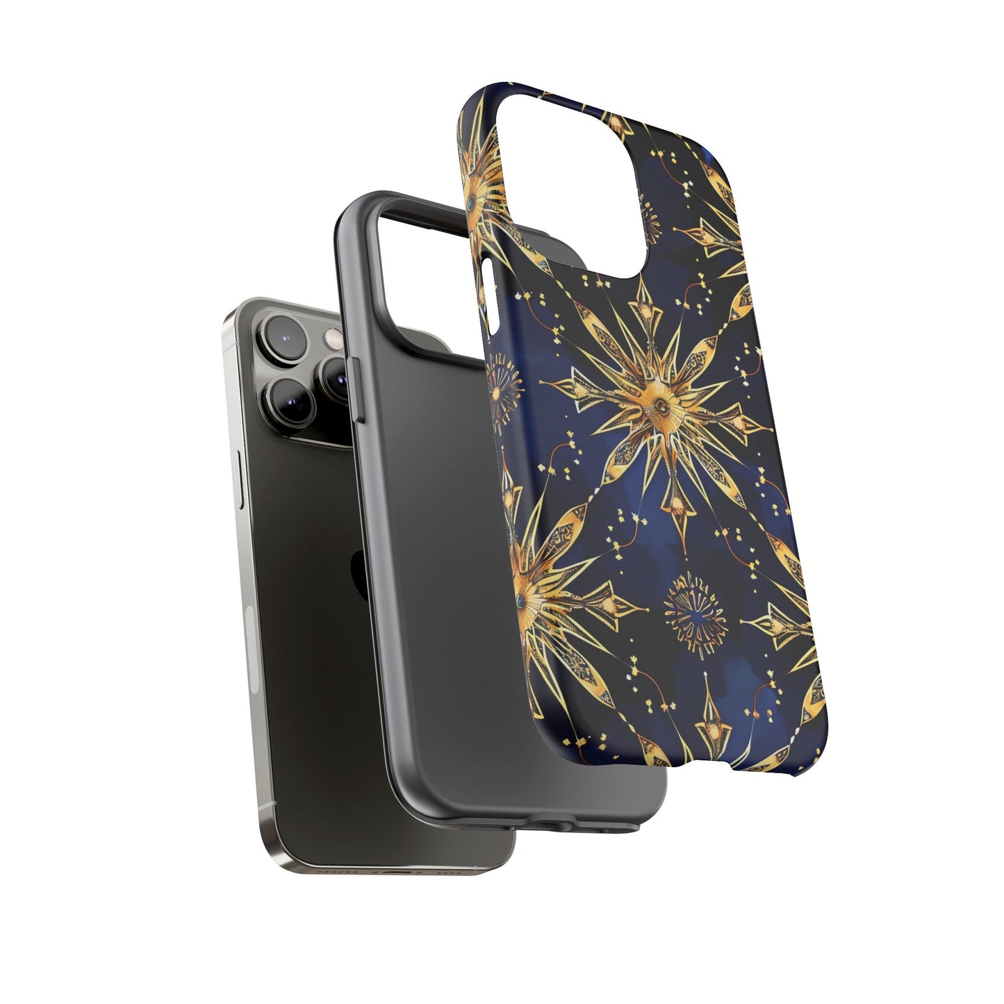 Tough Cases Phone Case with Celestial Design, Stylish Phone Cover, Unique Gift for Space Lovers, Durable Protection, Cosmic Art