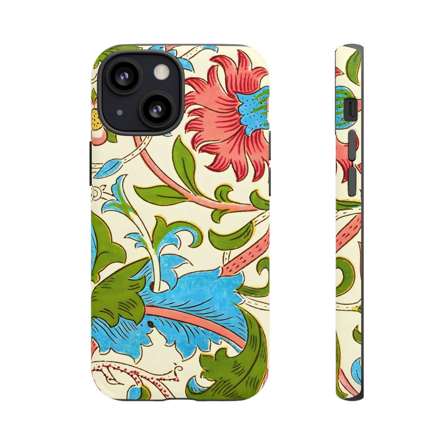 Tough Floral Phone Case - Artistic Smartphone Cover, Floral Print Gift, Protective Case | For Nature Lovers, Stylish Accessory, Phone [...]