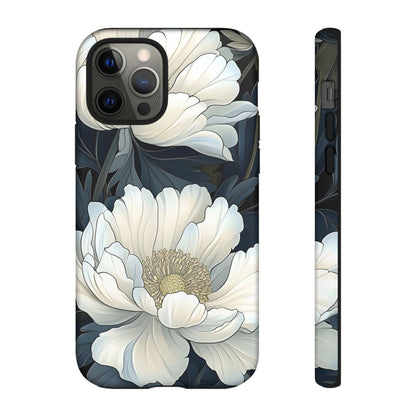 Elegant Floral Phone Case, Floral iPhone Cover, Flower Art Phone Case, Eco-Friendly Mobile Protection, Tough & Stylish Phone Case