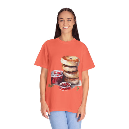 Unisex Garment-Dyed T-shirt - The Flavors of Britain - Traditional Recipes Reimagined