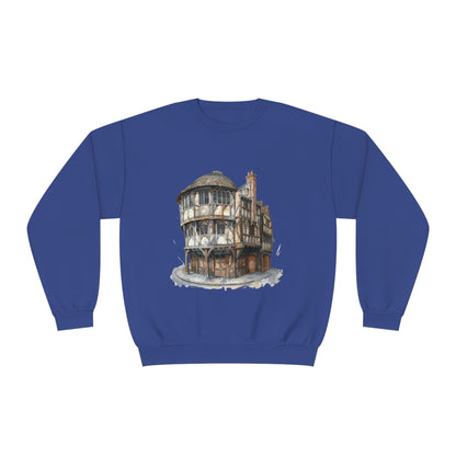 Unisex NuBlend® Crewneck Sweatshirt - Cozy British Pub