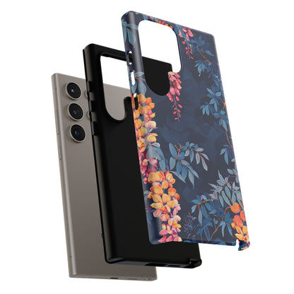 Floral iPhone Case, Tough Phone Cover, Gift for Her, Nature Lover Accessory, Spring Decor, Unique Floral Design