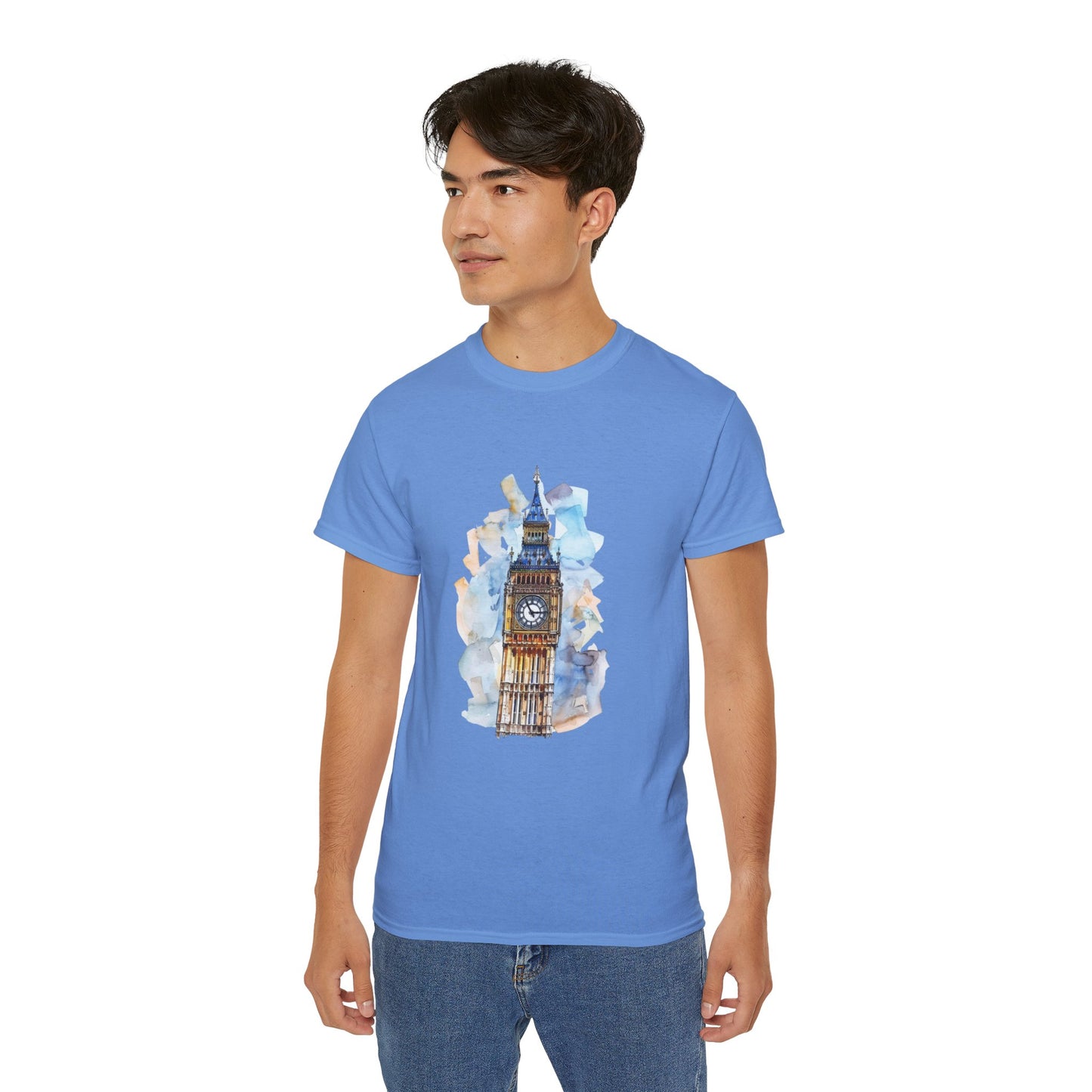 Unisex Ultra Cotton Tee - Iconic Big Ben Clock Tower