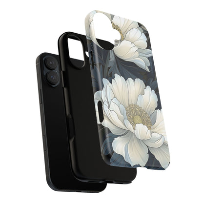 Elegant Floral Phone Case, Floral iPhone Cover, Flower Art Phone Case, Eco-Friendly Mobile Protection, Tough & Stylish Phone Case