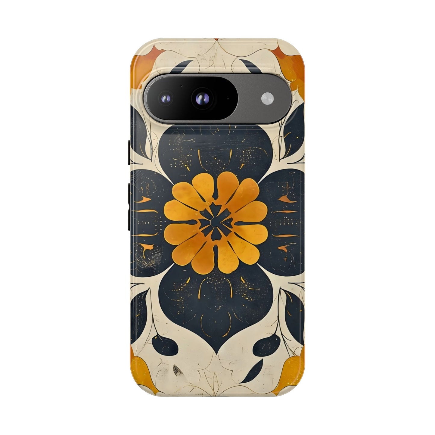 Floral Phone Case - Tough Cases, Botanical iPhone Cover, Vintage Flower Design, Durable Smartphone Protection, Unique Gift Idea