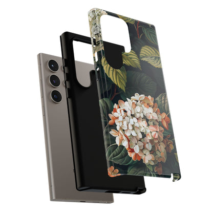 Floral Phone Case - Tough Cases, Nature Lover Gift, Floral Design, Botanical Phone Cover, Stylish Cellphone Accessory, Mother's Day Gift