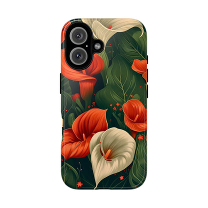 Floral Phone Case, Tough Cases for Stylish Protection, Gift for Her, Nature Lovers, Phone Accessories, Trendy Tech