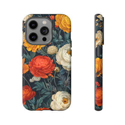 Floral Tough Case for Phones | Durable Floral Phone Cover, Boho Chic, Unique Gift for Her, Phone Protection, Flower Design