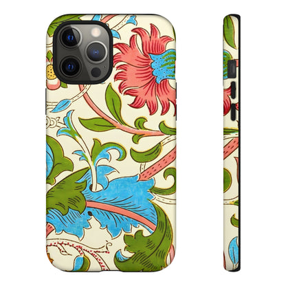 Tough Floral Phone Case - Artistic Smartphone Cover, Floral Print Gift, Protective Case | For Nature Lovers, Stylish Accessory, Phone [...]